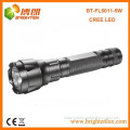Factory Supply High Power Aluminum 3.7v 3 modes XPG 5W CREE LED Rechargeable Long Distance Torch With 18650 li-thium Battery